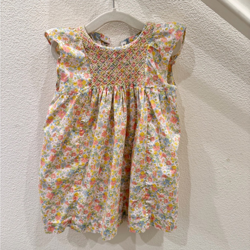 Bonpoint Multicolor Floral Kids Dress